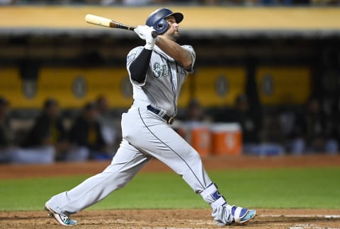 OAKLAND, CA – SEPTEMBER 26: Yonder Alonso (Photo by Thearon W. Henderson/Getty Images)