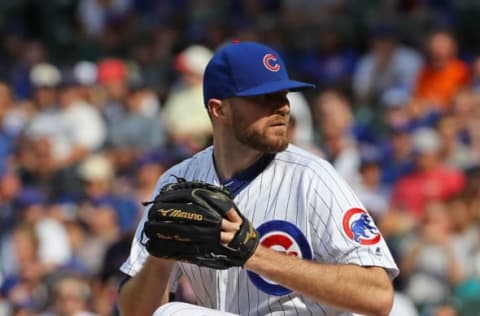 CHICAGO, IL – AUGUST 05: Wade Davis (Photo by Jonathan Daniel/Getty Images)