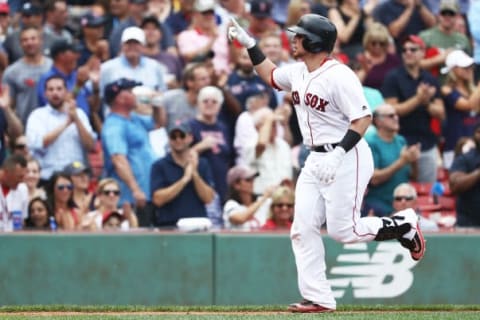 BOSTON, MA – SEPTEMBER 14: Christian Vazquez (Photo by Maddie Meyer/Getty Images)