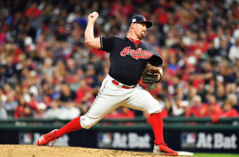 CLEVELAND, OH – OCTOBER 06: Bryan Shaw (Photo by Jason Miller/Getty Images)