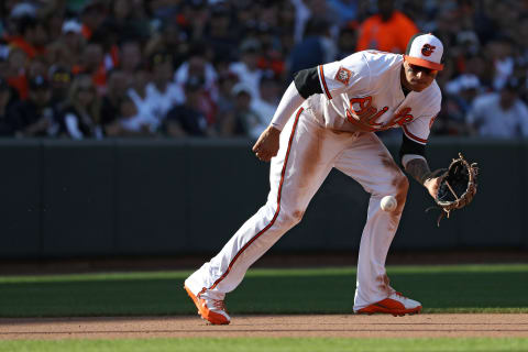 BALTIMORE, MD – SEPTEMBER 04: Manny Machado (Photo by Patrick Smith/Getty Images)