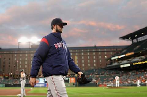 BALTIMORE, MD – SEPTEMBER 19: Starting pitcher Drew Pomeranz (Photo by Rob Carr/Getty Images)