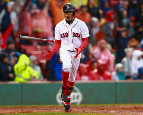 BOSTON, MA – SEPTEMBER 30: Mookie Betts (Photo by Omar Rawlings/Getty Images)