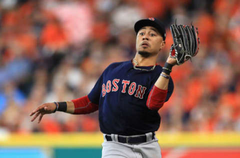 HOUSTON, TX – OCTOBER 06: Mookie Betts (Photo by Ronald Martinez/Getty Images)