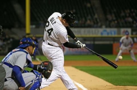 CHICAGO, IL – SEPTEMBER 30: Mike Olt (Photo by Jonathan Daniel/Getty Images)