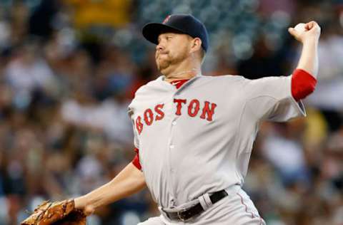 PHILADELPHIA, PA – JUNE 14: Starting pitcher Brian Johnson (Photo by Hunter Martin/Getty Images)