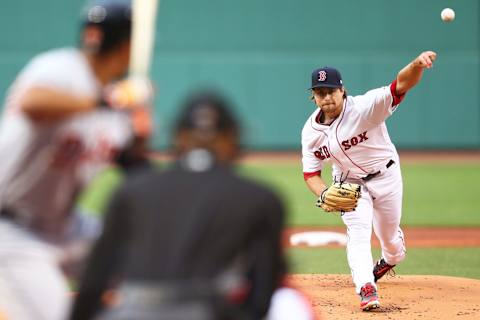 BOSTON, MA – JUNE 07: Jalen Beeks #68 of the Boston Red Sox pitches in the first inning of a game against the Detroit Tigers at Fenway Park on June 07, 2018 in Boston, Massachusetts. (Photo by Adam Glanzman/Getty Images)