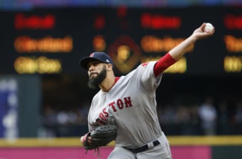 SEATTLE, WA – JUNE 14: David Price #24 of the Boston Red Sox delivers against the Seattle Mariners in the first inning at Safeco Field on June 14, 2018 in Seattle, Washington. (Photo by Lindsey Wasson/Getty Images)