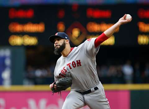 SEATTLE, WA – JUNE 14: David Price #24 of the Boston Red Sox delivers against the Seattle Mariners in the first inning at Safeco Field on June 14, 2018, in Seattle, Washington. (Photo by Lindsey Wasson/Getty Images)