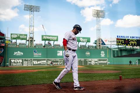 BOSTON, MA – SEPTEMBER 20: J.D. Martinez #28 of the Boston Red Sox (Photo by Billie Weiss/Boston Red Sox/Getty Images)