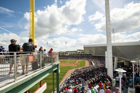 FT. MYERS, FL – MARCH 9: A general view during a game between the Boston Red Sox and the New York Mets on March 9, 2019 at JetBlue Park at Fenway South in Fort Myers, Florida. (Photo by Billie Weiss/Boston Red Sox/Getty Images)