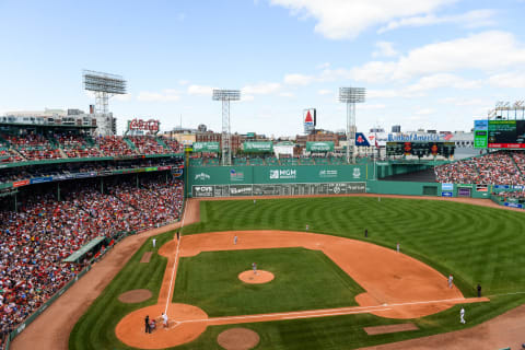 BOSTON, MA – AUGUST 11: A general view of Fenway Park in the fourth inning of the game between the Boston Red Sox and Los Angeles Angels at Fenway Park on August 11, 2019 in Boston, Massachusetts. (Photo by Kathryn Riley/Getty Images)