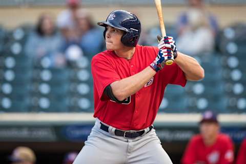 Red Sox prospect Triston Casas.. (Photo by Brace Hemmelgarn/Getty Images)