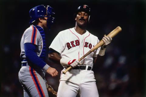 Boston Red Sox jerey 1979-1989 (Photo by Ronald C. Modra/Getty Images)