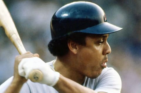 BALTIMORE, MD – CIRCA 1982: Tony Perez of the Boston Red Sox prepares to bat against the Baltimore Orioles at Memorial Stadium circa 1982 in Baltimore,Maryland. (Photo by Owen Shaw/Getty Images)