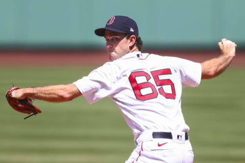 BOSTON, MA – JULY 26: Ryan Weber #65 of the Boston Red Sox (Photo by Adam Glanzman/Getty Images)