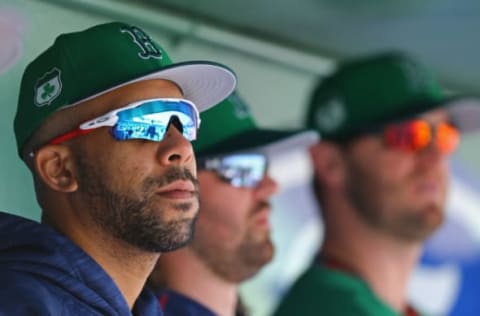 Mar 17, 2017; Fort Myers, FL, USA; Boston Red Sox starting pitcher David Price (24) against the Houston Astros at JetBlue Park. The Astros won 6-2. Mandatory Credit: Aaron Doster-USA TODAY Sports