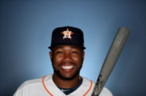 WEST PALM BEACH, FLORIDA – FEBRUARY 19: Ronnie Dawson #73 of the Houston Astros poses for a portrait during photo days at FITTEAM Ballpark of The Palm Beaches on February 19, 2019 in West Palm Beach, Florida. (Photo by Rob Carr/Getty Images)