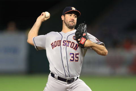 ANAHEIM, CA – SEPTEMBER 12: Justin Verlander