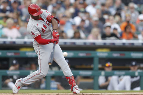 Justin Upton, LA Angels. Mandatory Credit: Raj Mehta-USA TODAY Sports