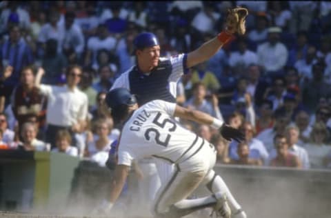 Jody Davis / Chicago Cubs (Photo by Focus on Sport/Getty Images)