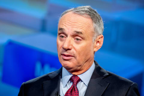 Rob Manfred / Chicago Cubs(Photo by Roy Rochlin/Getty Images)