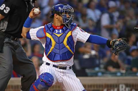 Wilson Contreras/Chicago Cubs (Photo by Jonathan Daniel/Getty Images)