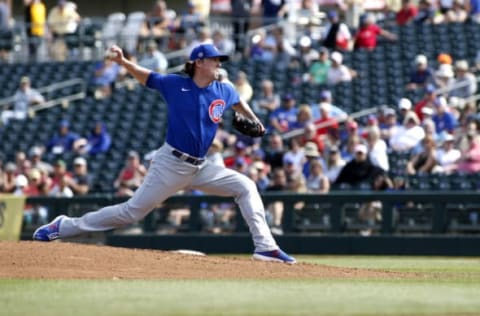 Dan Winkler, Chicago Cubs (Photo by Ralph Freso/Getty Images)