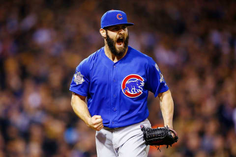 Jake Arrieta / Chicago Cubs (Photo by Jared Wickerham/Getty Images)