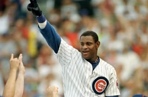 Sammy Sosa / Chicago Cubs (JOHN ZICH/AFP via Getty Images)