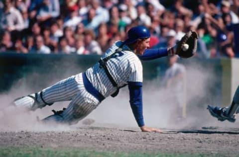 Jody Davis / Chicago Cubs (Photo by Ronald C. Modra/Getty Images)