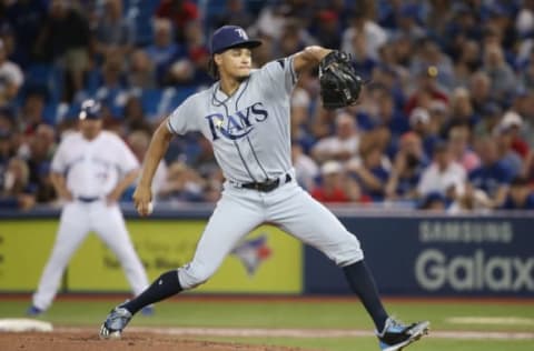 TORONTO, ON – AUGUST 17: Chris Archer