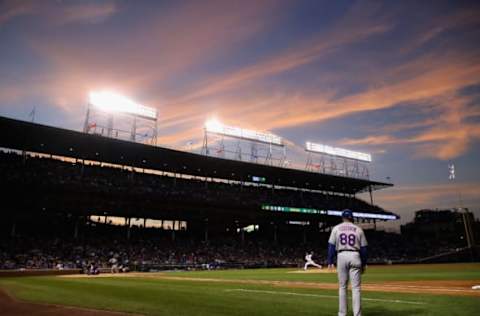 CHICAGO, IL – SEPTEMBER 12: Starting pitcher Jose Quintana #62 of the Chicago Cubs delivers the ball against the New York Mets at Wrigley Field on September 12, 2017 in Chicago, Illinois. (Photo by Jonathan Daniel/Getty Images)