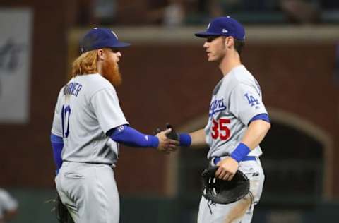 SAN FRANCISCO, CA – SEPTEMBER 13: Justin Turner