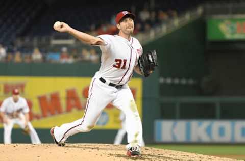 WASHINGTON, DC – AUGUST 28: Max Scherzer