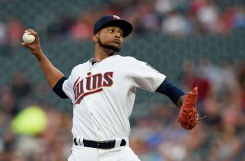 MINNEAPOLIS, MN – AUGUST 29: Ervin Santana