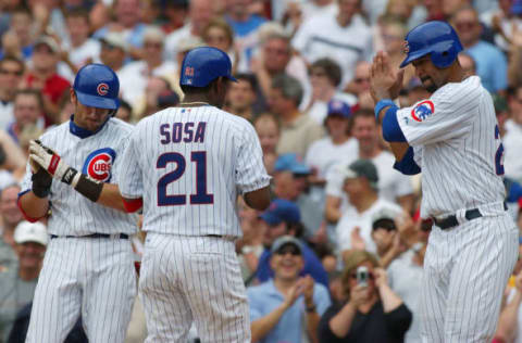 Sammy Sosa, Chicago Cubs (Photo by Jonathan Daniel/Getty Images)