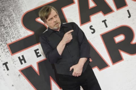 LONDON, ENGLAND – DECEMBER 13: Mark Hamill during the ‘Star Wars: The Last Jedi’ photocall at Corinthia Hotel London on December 13, 2017 in London, England. (Photo by Stuart C. Wilson/Getty Images)