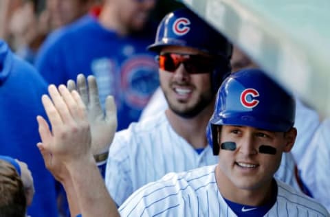 Kris Bryant / Anthony Rizzo / Chicago Cubs (Photo by Jon Durr/Getty Images)