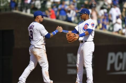 Javier Baez, Addison Russell – Chicago Cubs (Photo by Quinn Harris/Getty Images)