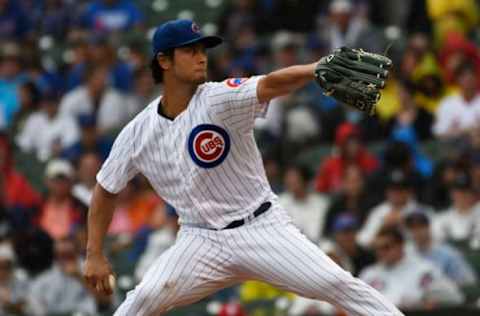 Yu Darvish, Chicago Cubs (Photo by David Banks/Getty Images)