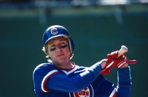 Bob Dernier, Chicago Cubs (Photo by George Gojkovich/Getty Images)