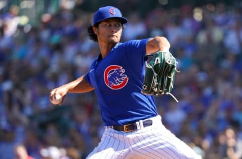 Yu Darvish, Chicago Cubs (Photo by Masterpress/Getty Images)