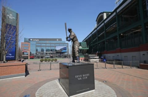 Ernie Banks, Chicago Cubs (Photo by Jonathan Daniel/Getty Images)