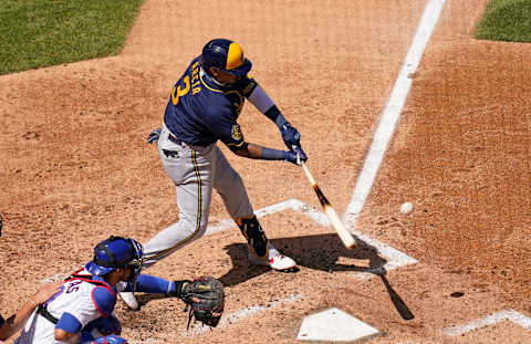 Orlando Arcia, Chicago Cubs (Photo by Nuccio DiNuzzo/Getty Images)