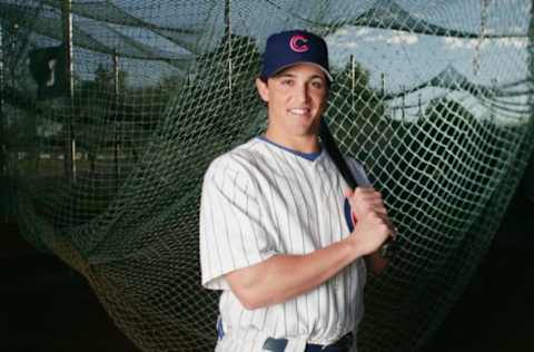 Chicago Cubs, Adam Greenberg (Photo by Jed Jacobsohn/Getty Images)