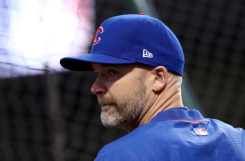 David Ross, Chicago Cubs (Photo by Elsa/Getty Images)