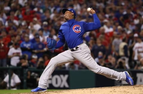 Aroldis Chapman, Chicago Cubs (Photo by Ezra Shaw/Getty Images)