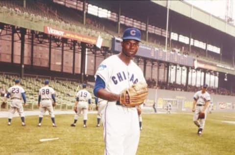 Lou Brock, Chicago Cubs (Photo by Mark Rucker/Transcendental Graphics, Getty Images)