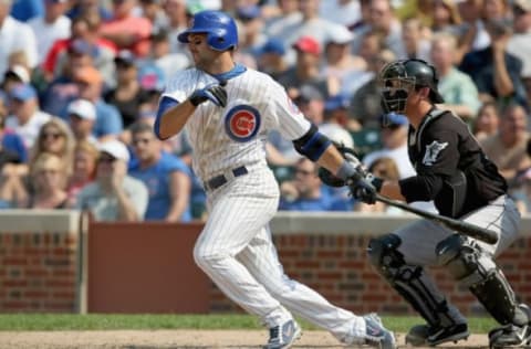 Mark DeRosa, Chicago Cubs (Photo by Jonathan Daniel/Getty Images)